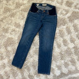 Madewell Maternity Side-Panel Slim Boyjean